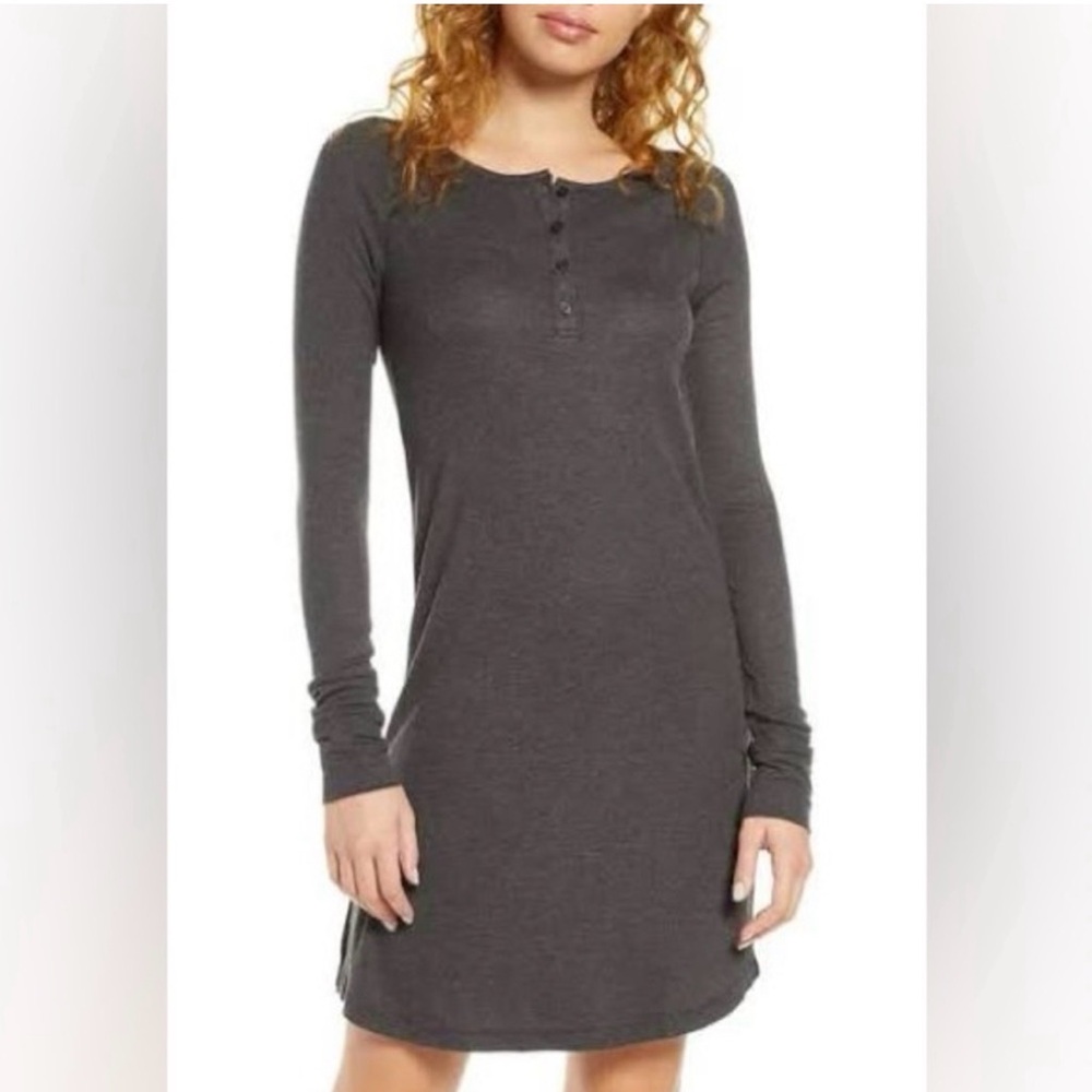Tommy John Henley long sleeve nightgown